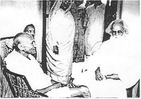 tagore-and-ghandi
