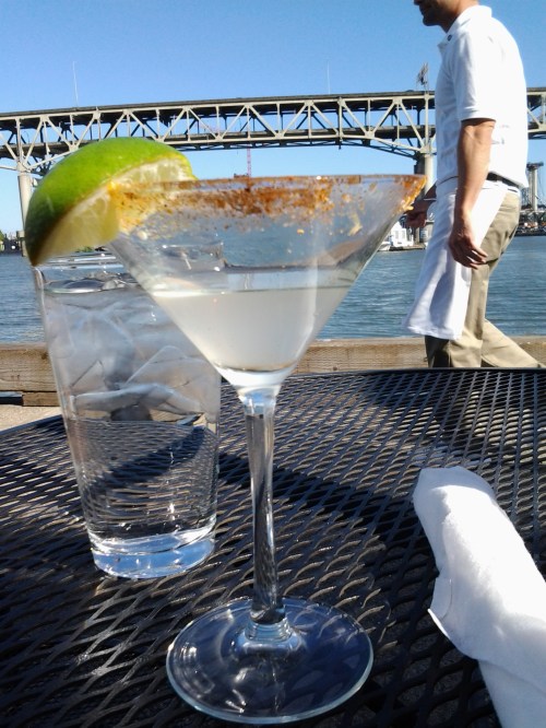 Teh Bad Margarita at Newport Bay Restaurant